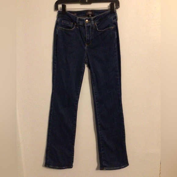 NYDJ Woman’s Blue Denim Jeans. Size 0P. - Picture 1 of 6